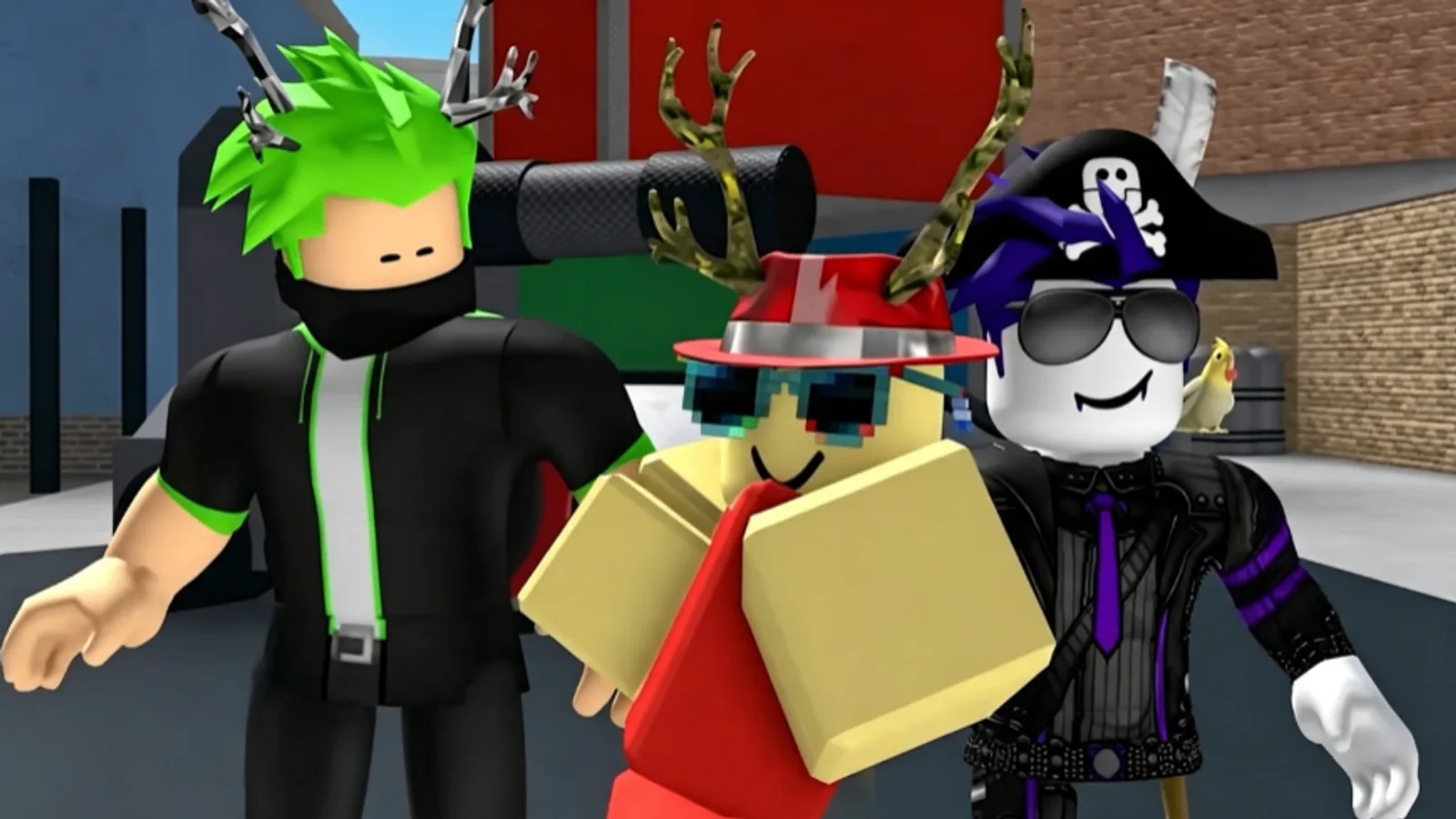 Illustration of three Murder Mystery 2 style Roblox characters used in coverage of the game's September 2026 update