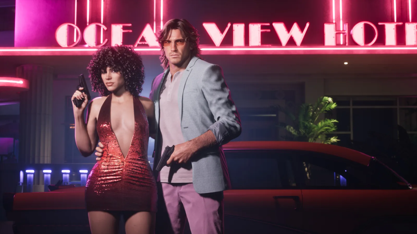 Vintage Vice City pack artwork for Grand Theft Auto VI